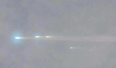 mir on its way down