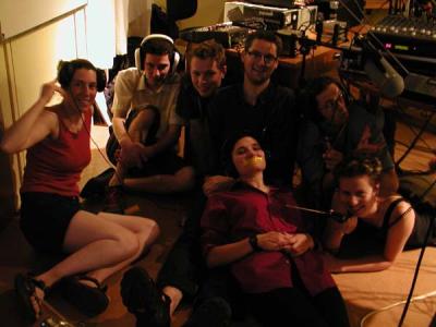 group shot for the Central Dispatch
jam (reception is interception #2)