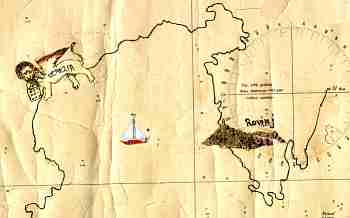 fear of birds drawing by Arsenije Jovanovic