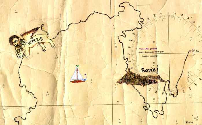 fear of birds drawing by Arsenije Jovanovic