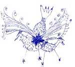 fear of birds drawing by Arsenije Jovanovic