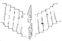 sketch by toni kay for his installation